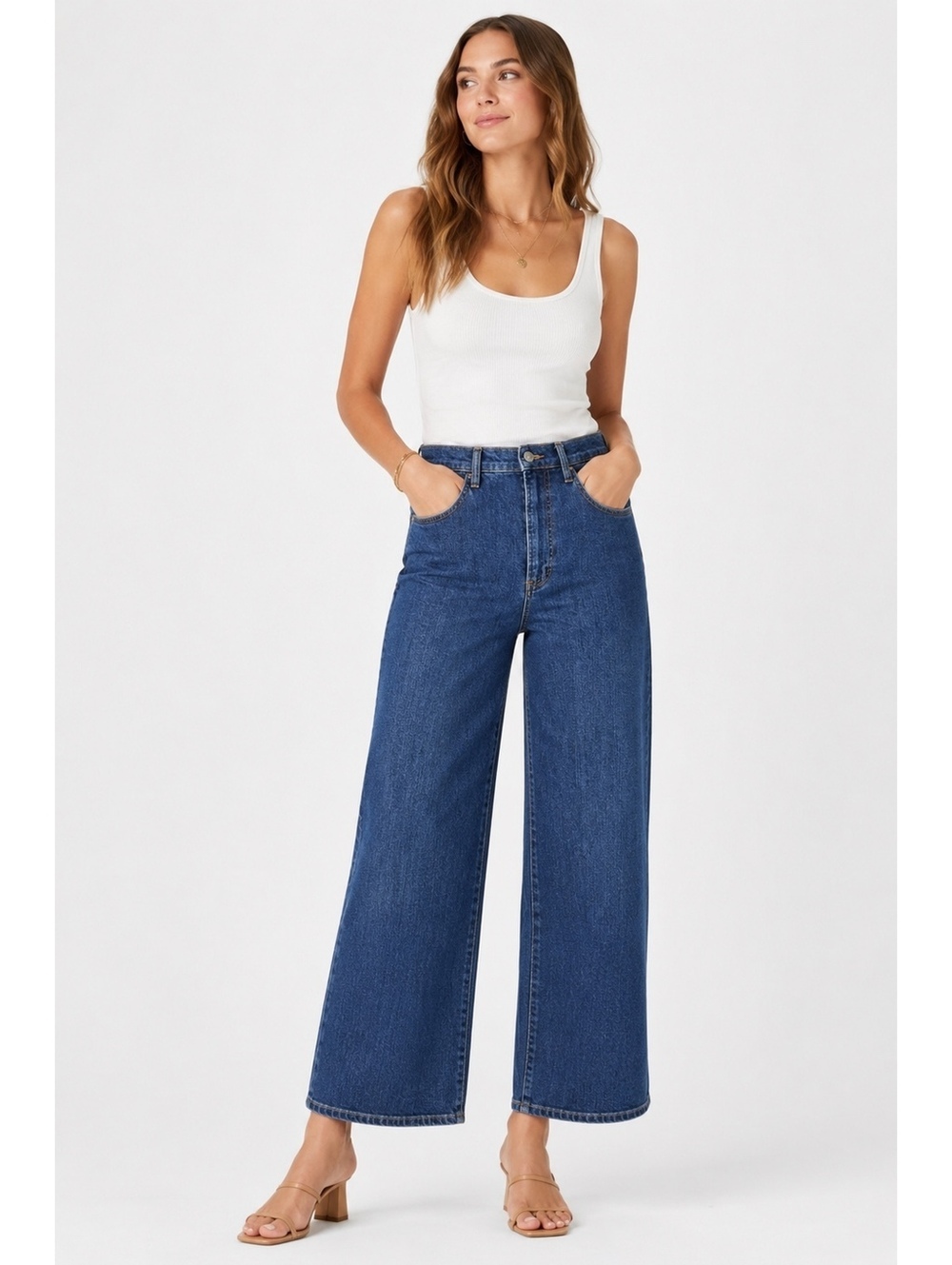 Anthropologie Pilcro High-Rise Wide-Leg Jeans High rise Jeans 29